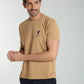 T-shirt manches courtes HORSE EST.90 camel