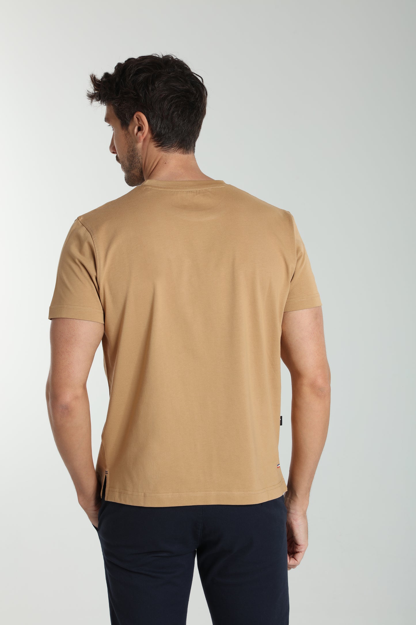 T-shirt manches courtes HORSE EST.90 camel