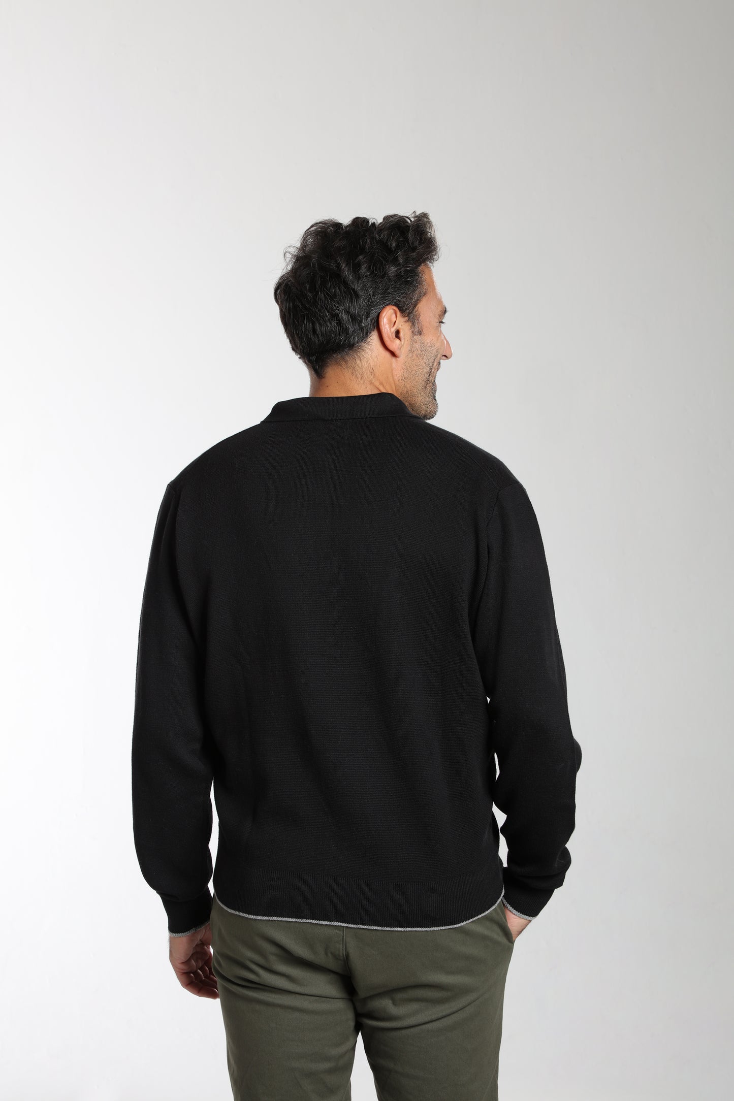 Pull MILANO POLO noir