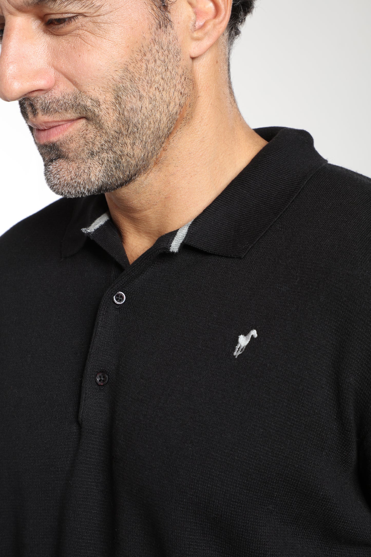 Pull MILANO POLO noir