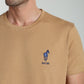T-shirt manches courtes HORSE EST.90 camel