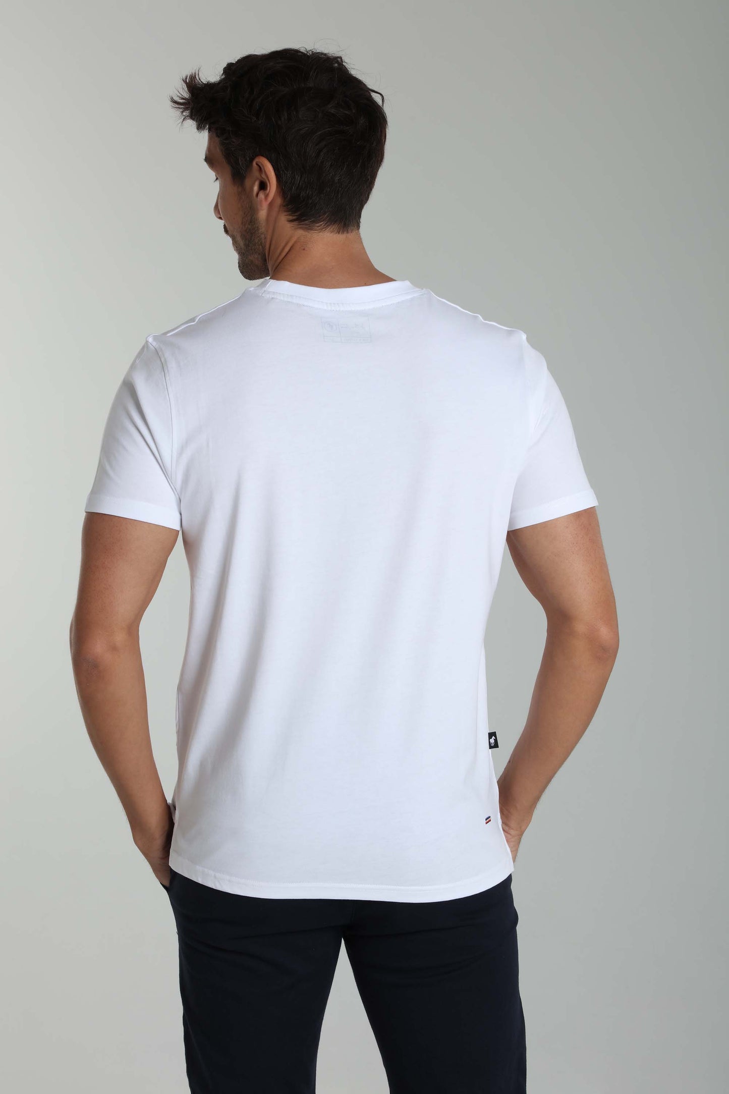 T-shirt manches courtes POCK blanc