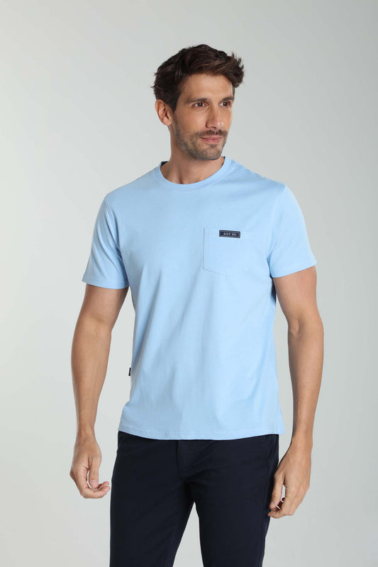 T-shirt manches courtes POCK bleu