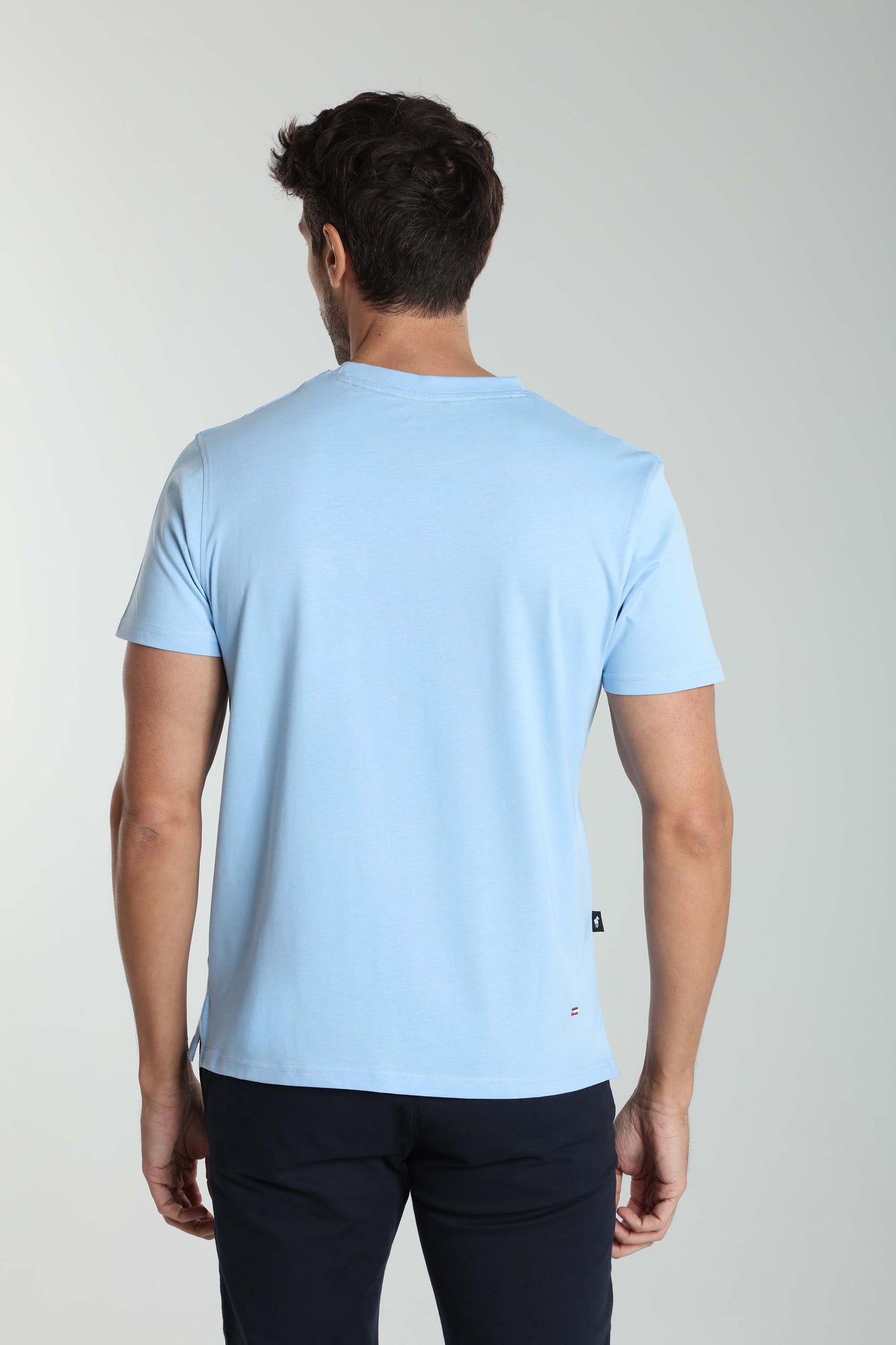 T-shirt manches courtes POCK bleu