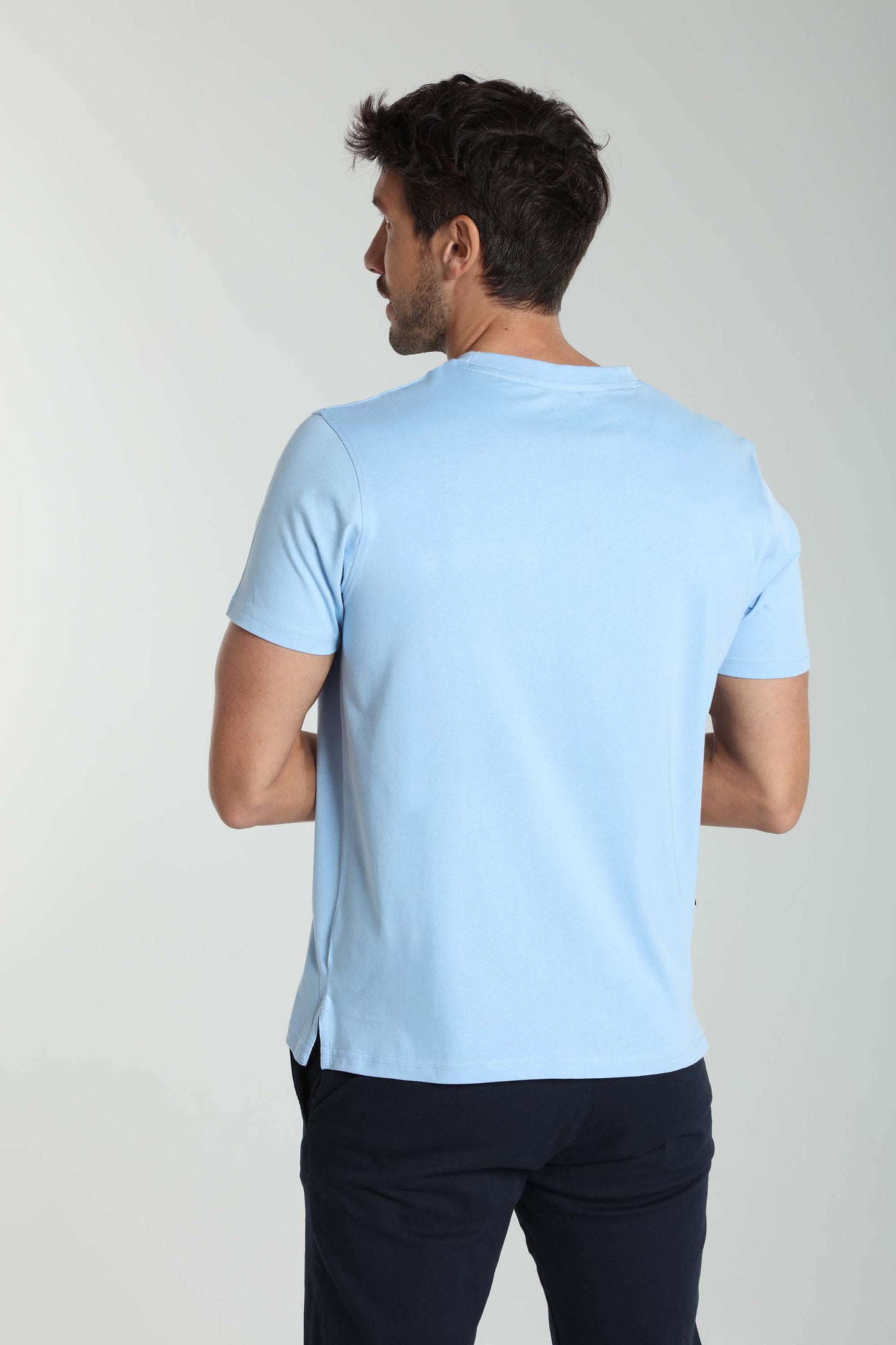 T-shirt manches courtes POCK bleu