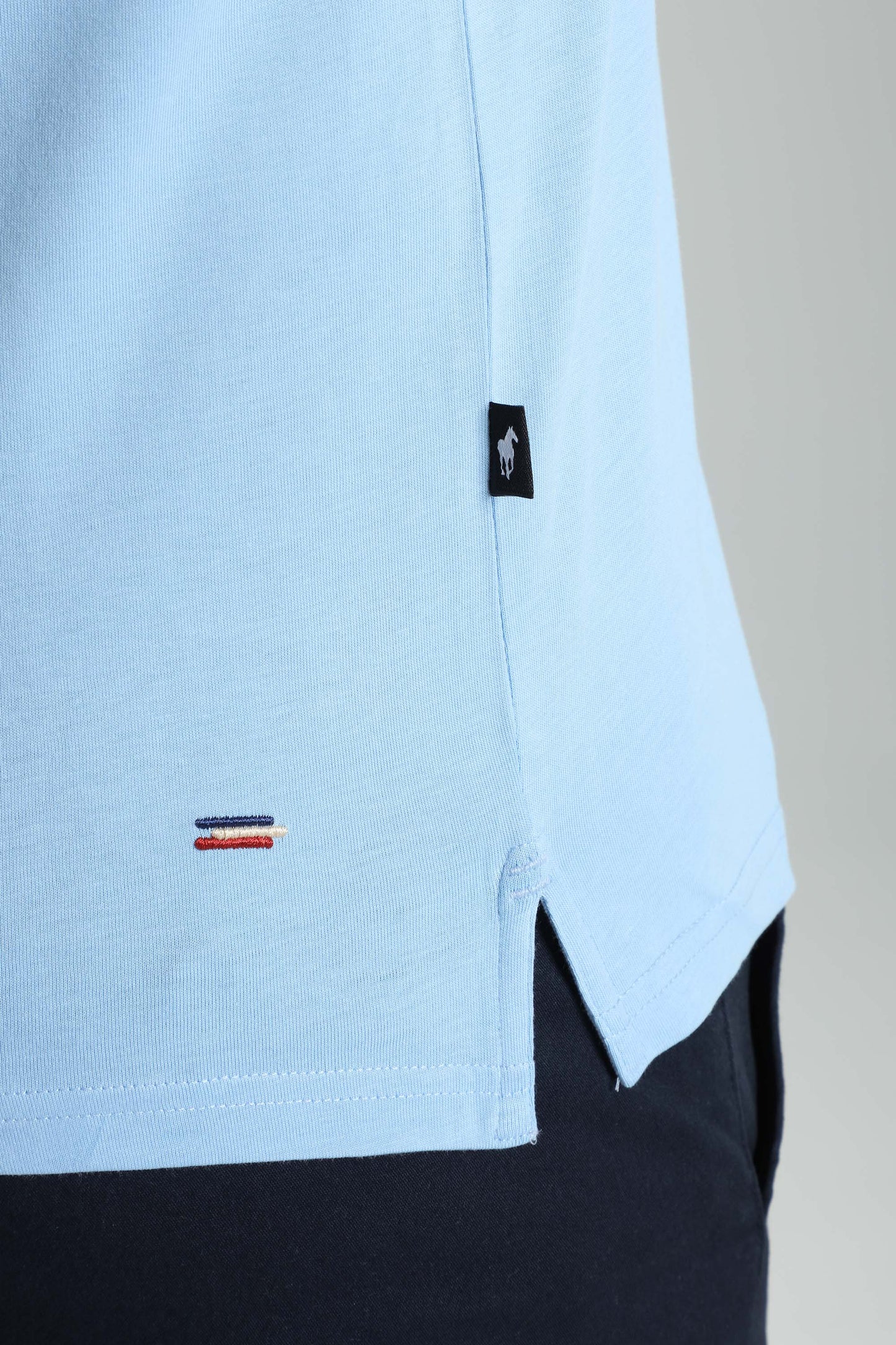 T-shirt manches courtes POCK bleu