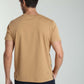 T-shirt manches courtes POCK camel