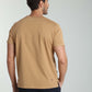 T-shirt manches courtes POCK camel