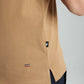 T-shirt manches courtes POCK camel