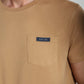 T-shirt manches courtes POCK camel