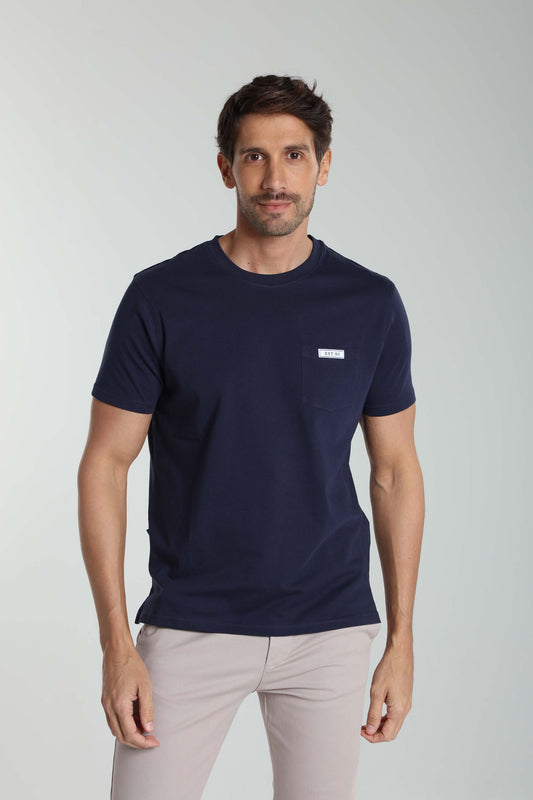 T-shirt manches courtes POCK marine