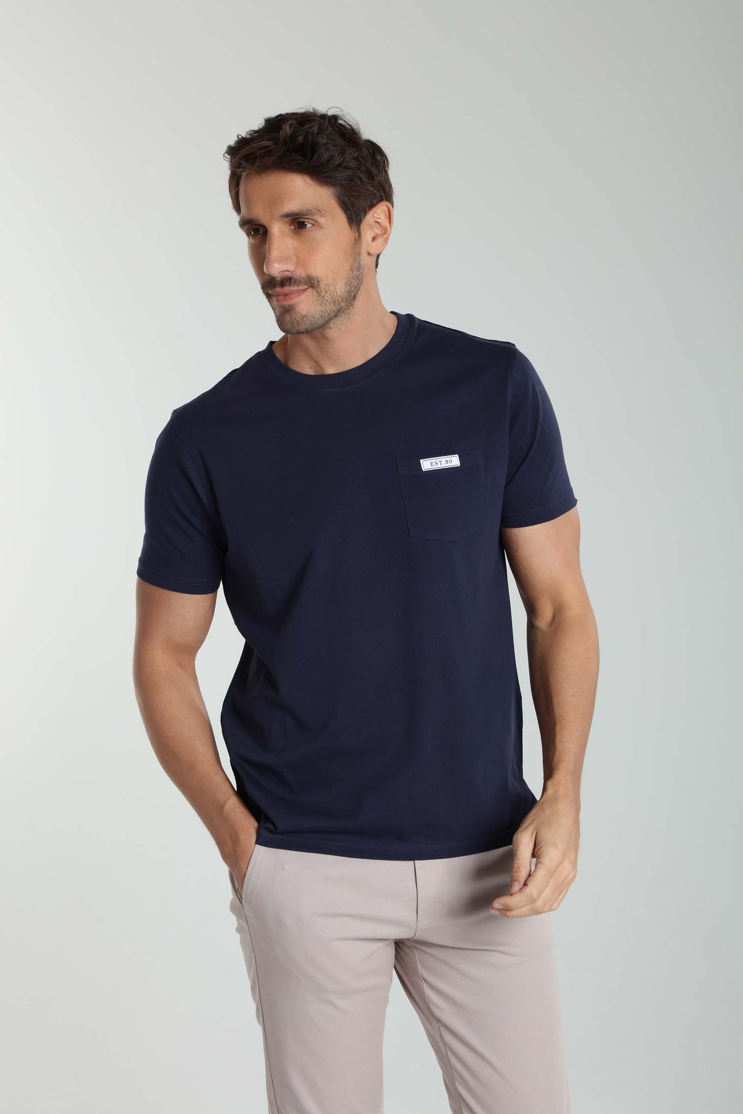 T-shirt manches courtes POCK marine
