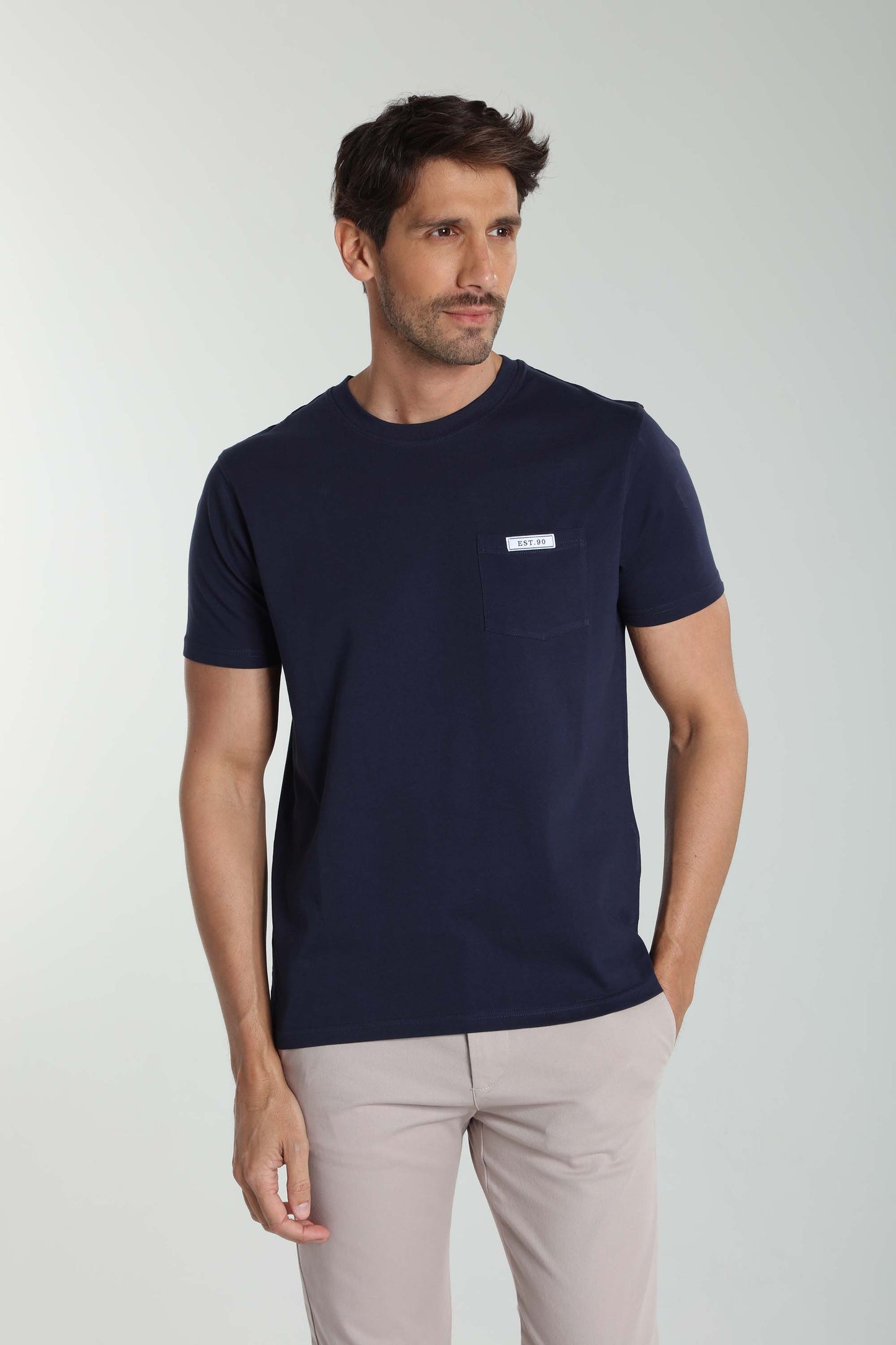 T-shirt manches courtes POCK marine