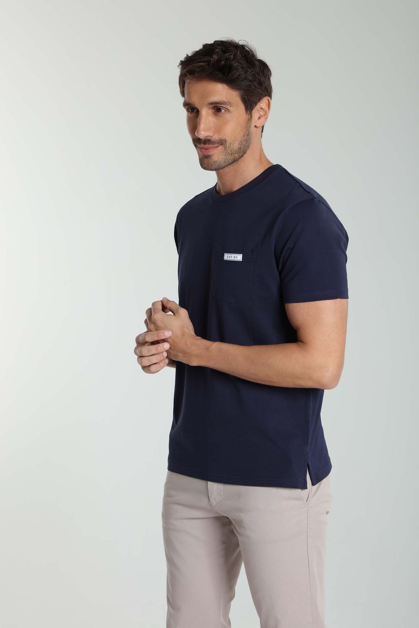 T-shirt manches courtes POCK marine