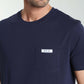 T-shirt manches courtes POCK marine