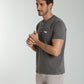 T-shirt manches courtes HENLEY granite