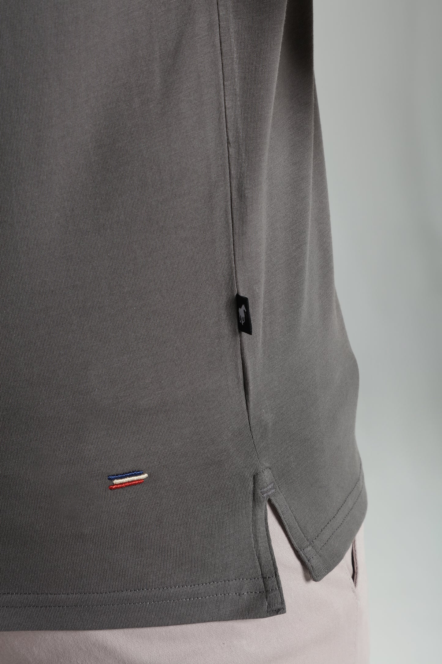 T-shirt manches courtes HENLEY granite