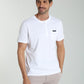 T-shirt manches courtes HENLEY blanc