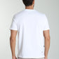 T-shirt manches courtes HENLEY blanc