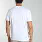 T-shirt manches courtes HENLEY blanc