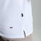 T-shirt manches courtes HENLEY blanc