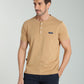 T-shirt manches courtes HENLEY camel