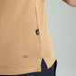 T-shirt manches courtes HENLEY camel