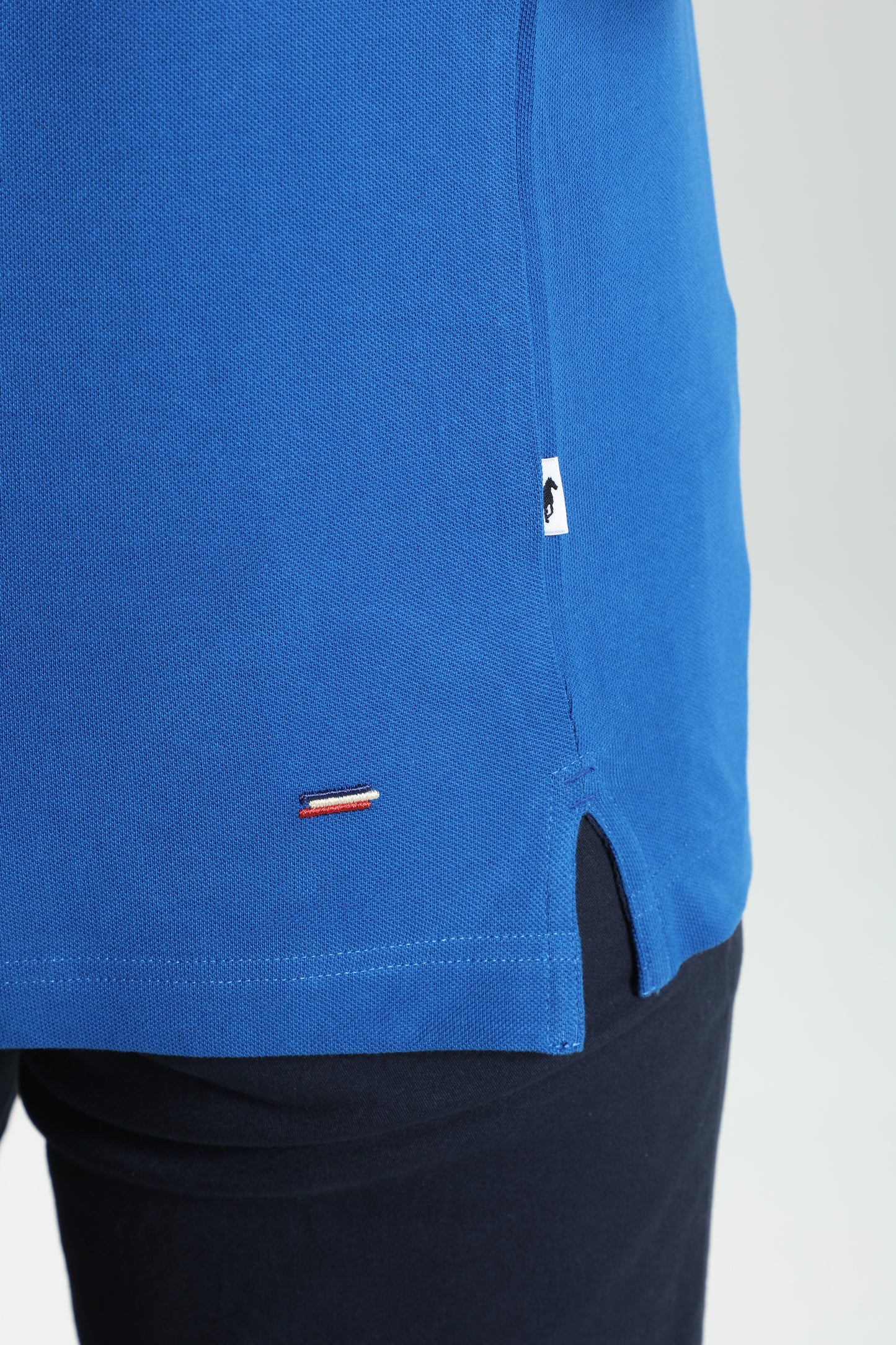 Polo manches courtes PRAY bleu