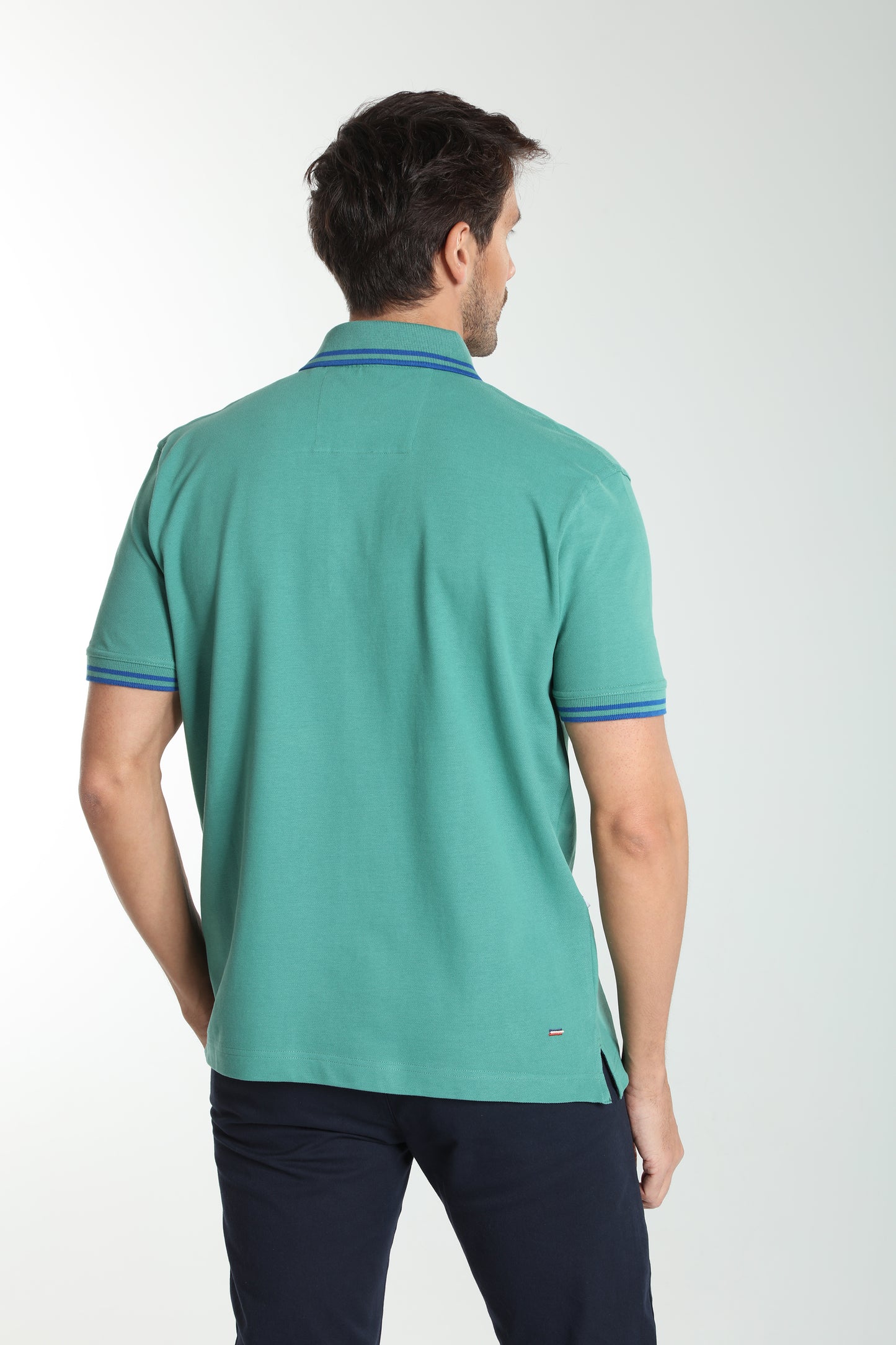 Polo manches courtes PRAY vert