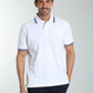 Polo manches courtes PRAY blanc