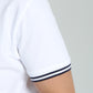 Polo manches courtes PRAY blanc