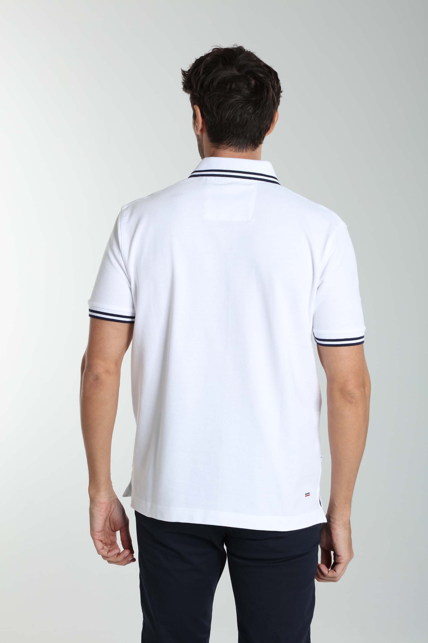 Polo manches courtes PRAY blanc