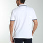 Polo manches courtes PRAY blanc