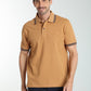 Polo manches courtes PRAY tabac