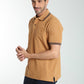 Polo manches courtes PRAY tabac