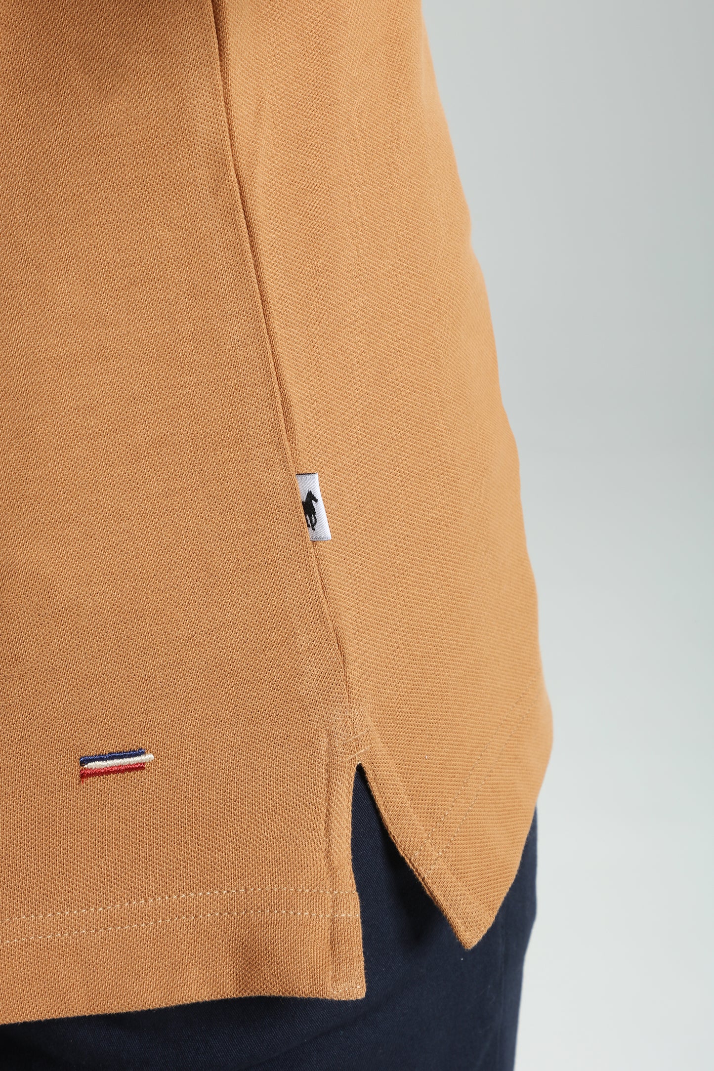 Polo manches courtes PRAY tabac