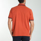 Polo manches courtes PRAY brique
