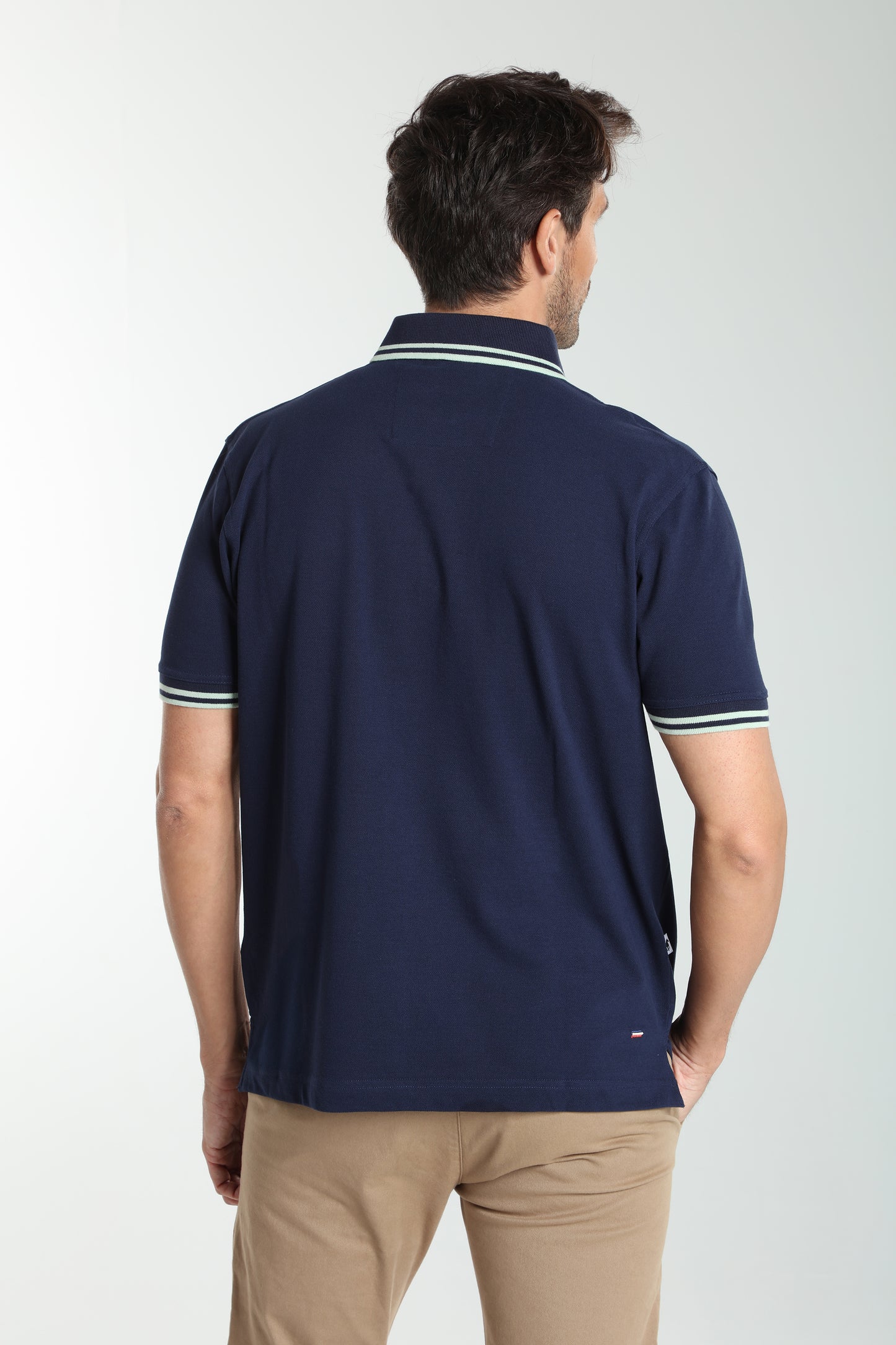 Polo manches courtes PRAY marine