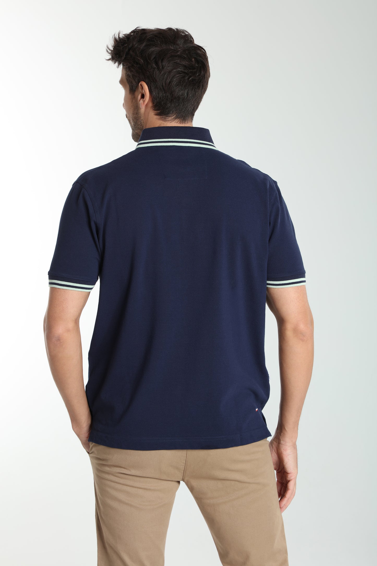 Polo manches courtes PRAY marine