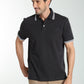 Polo manches courtes PRAY noir