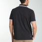 Polo manches courtes PRAY noir