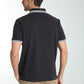 Polo manches courtes PRAY noir