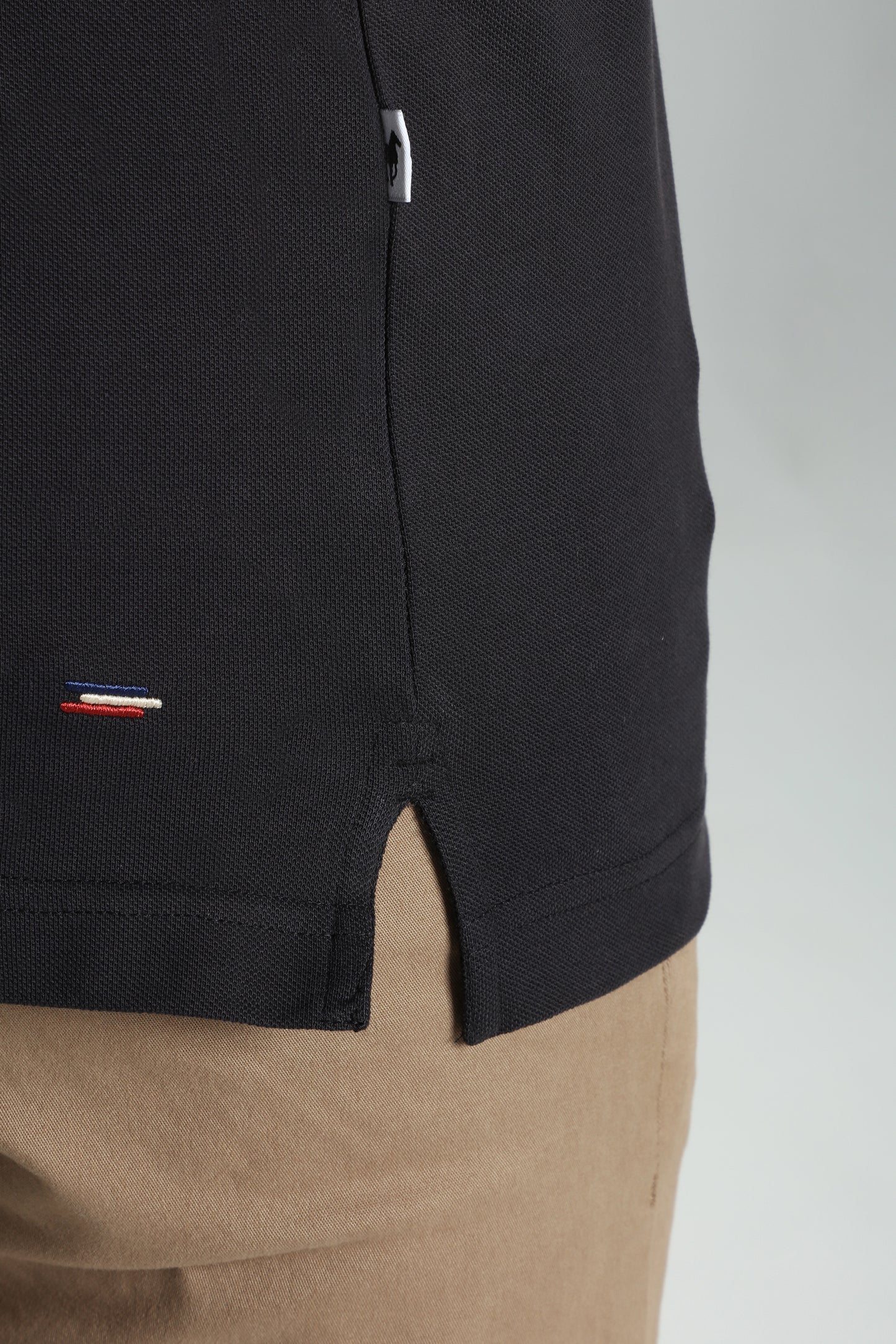 Polo manches courtes PRAY noir
