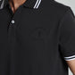 Polo manches courtes PRAY noir