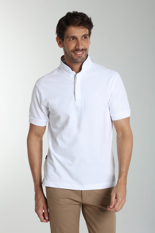 Polo manches courtes PENH blanc