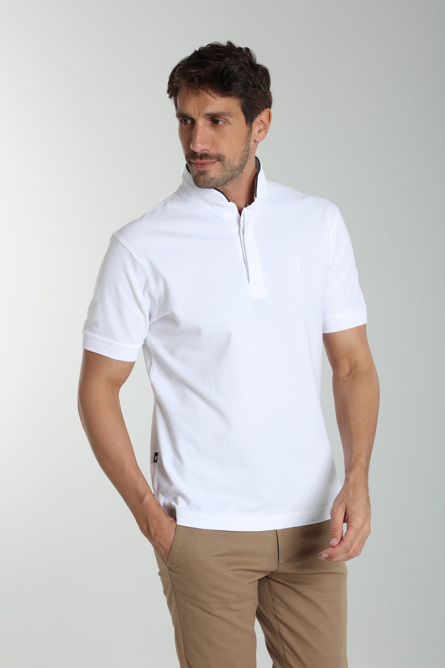 Polo manches courtes PENH blanc