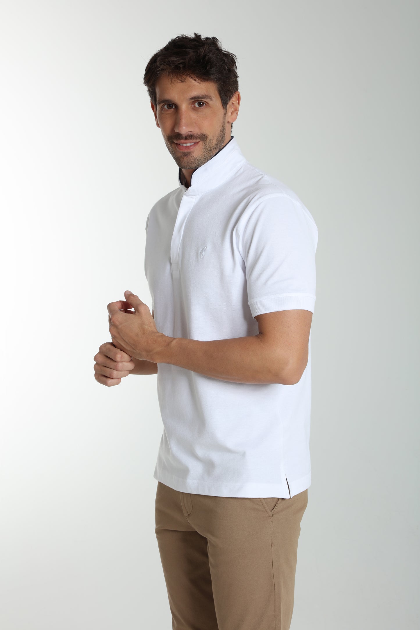Polo manches courtes PENH blanc
