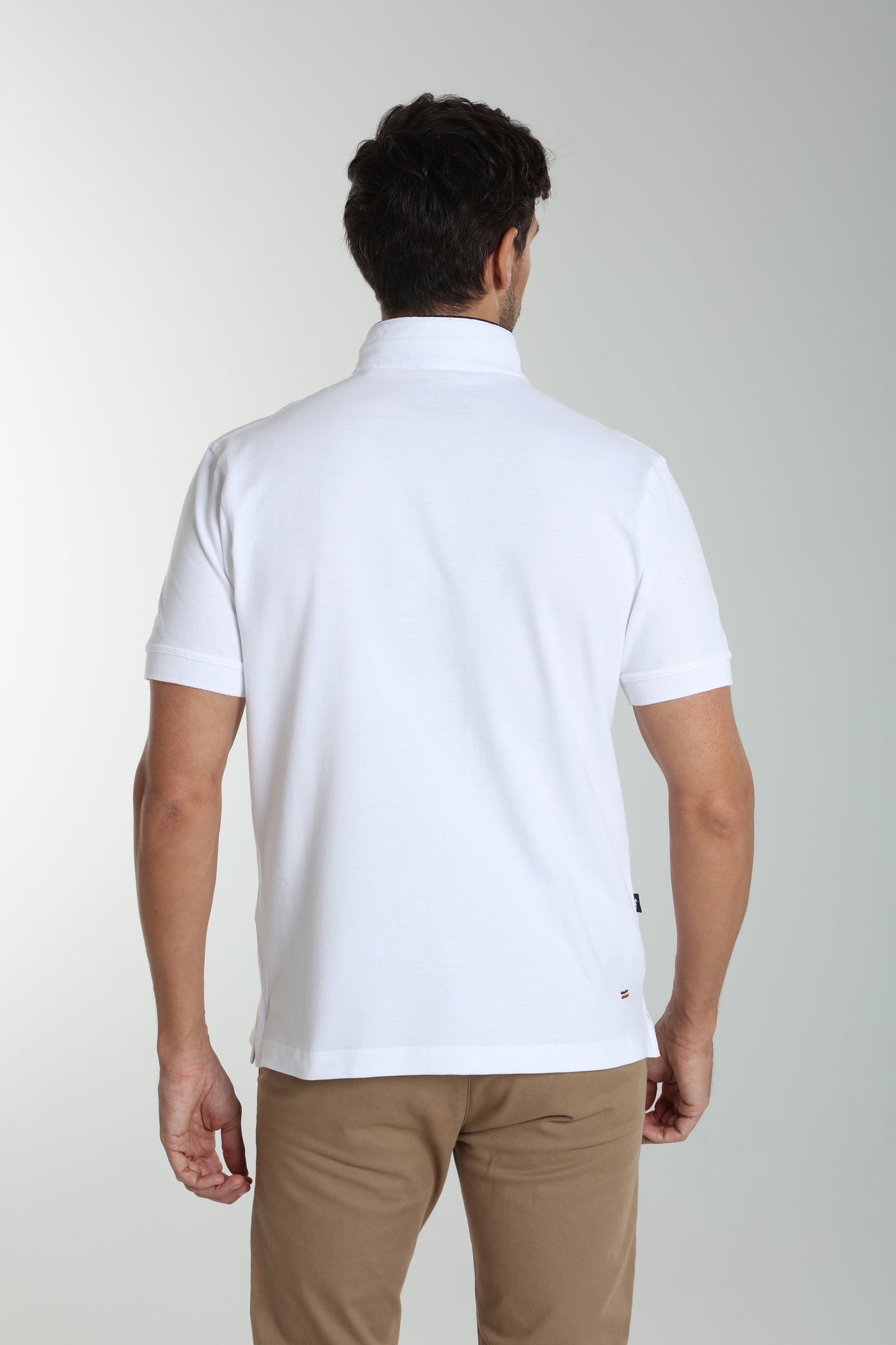 Polo manches courtes PENH blanc