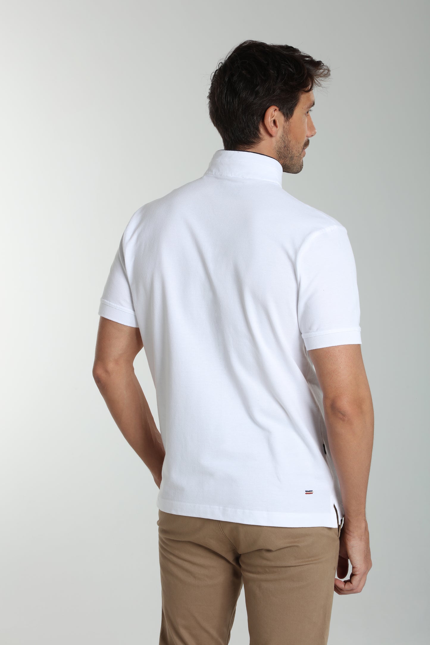 Polo manches courtes PENH blanc