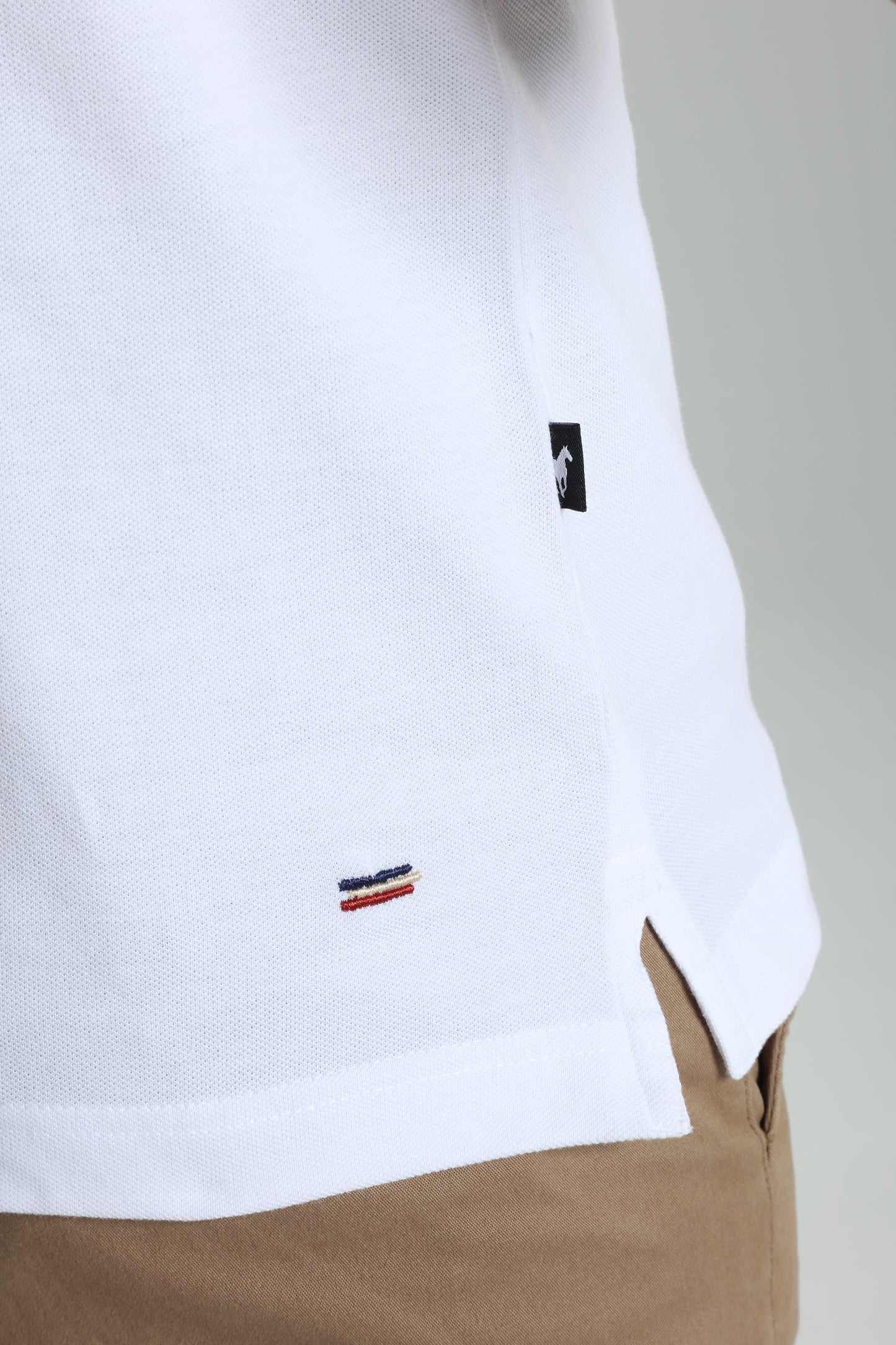 Polo manches courtes PENH blanc